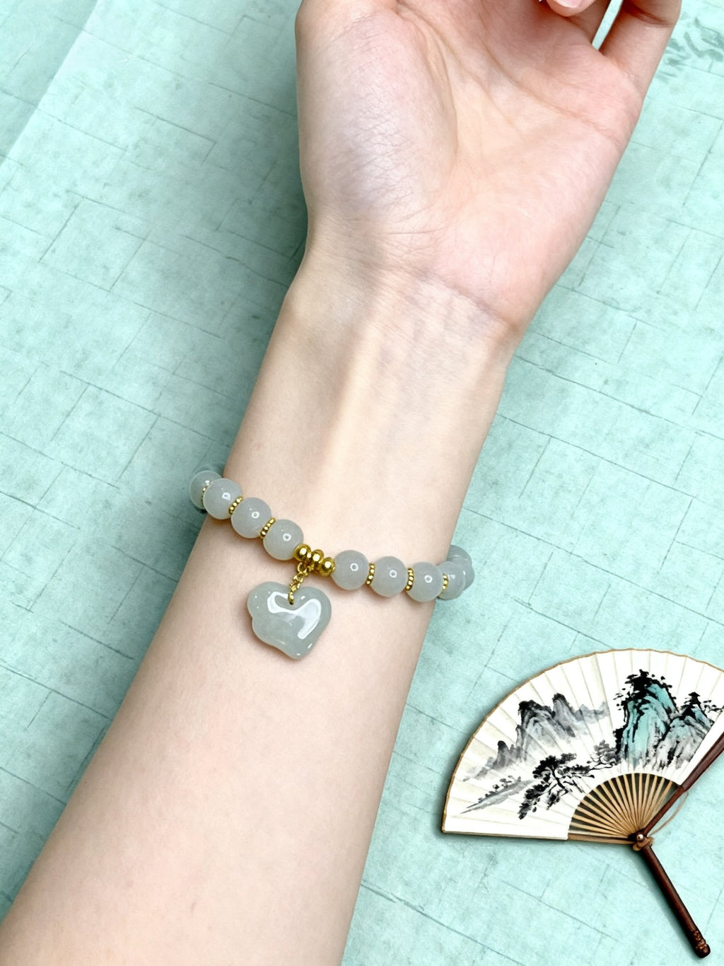 White Chalcedony Bracelet – Peace & Blessing Crystal Jewelry