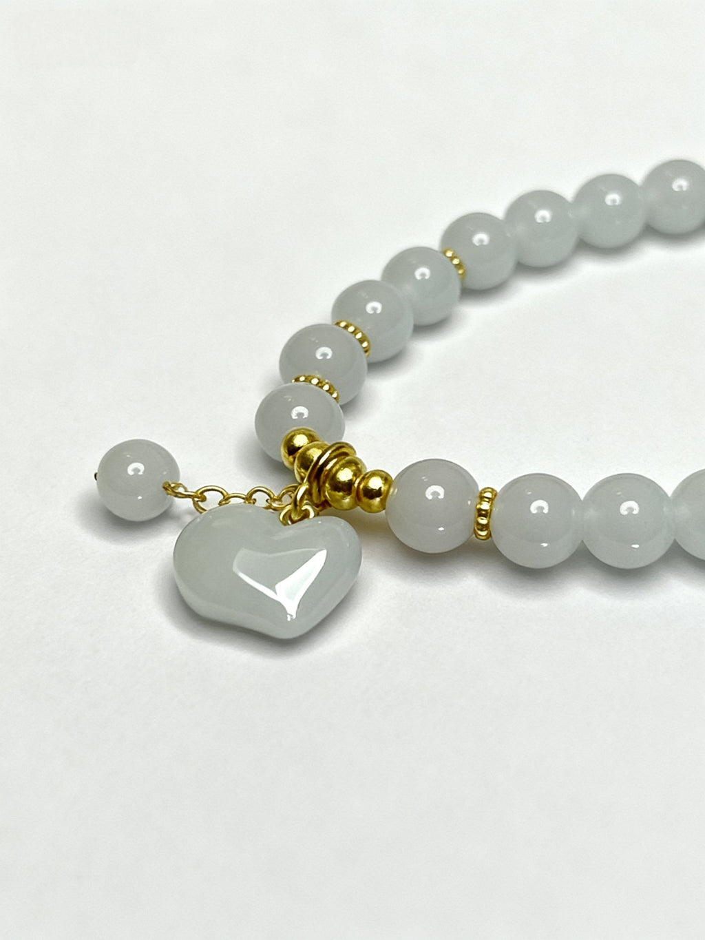 White Chalcedony Bracelet – Peace & Blessing Crystal Jewelry