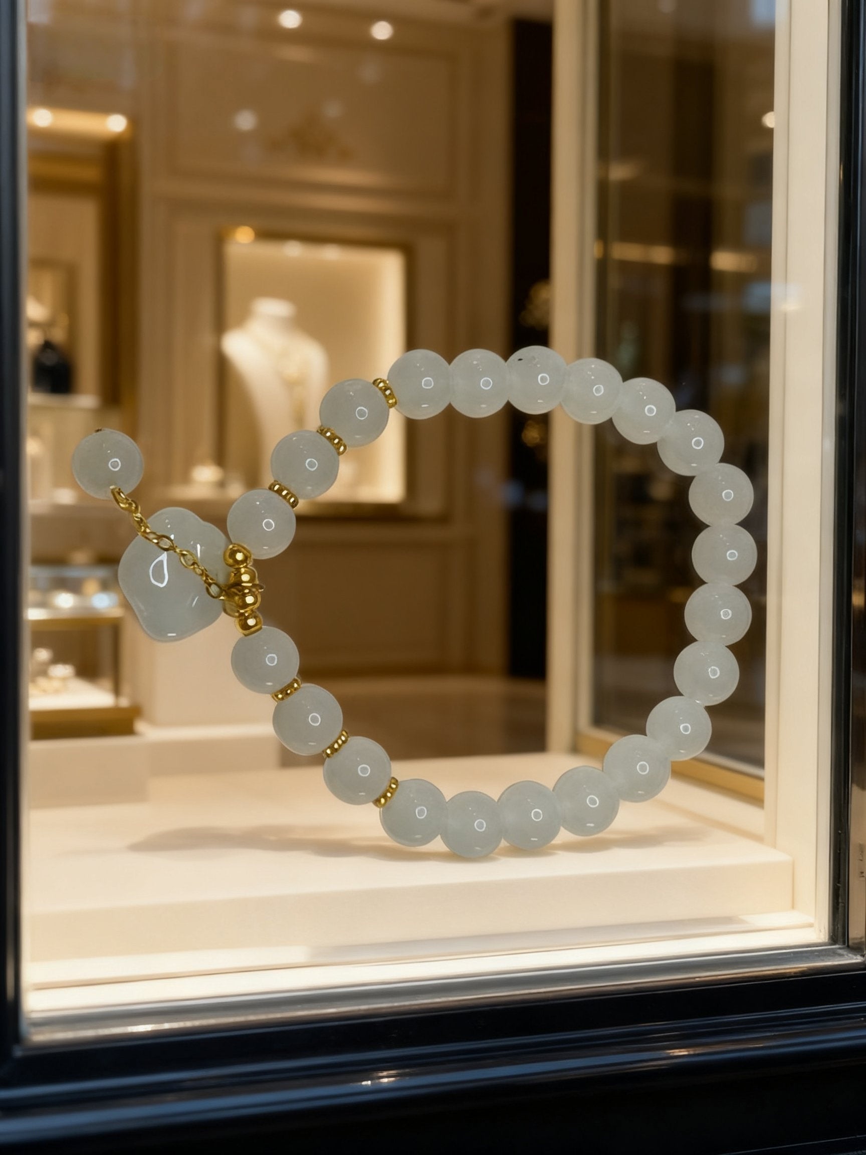 White Chalcedony Bracelet – Peace & Blessing Crystal Jewelry