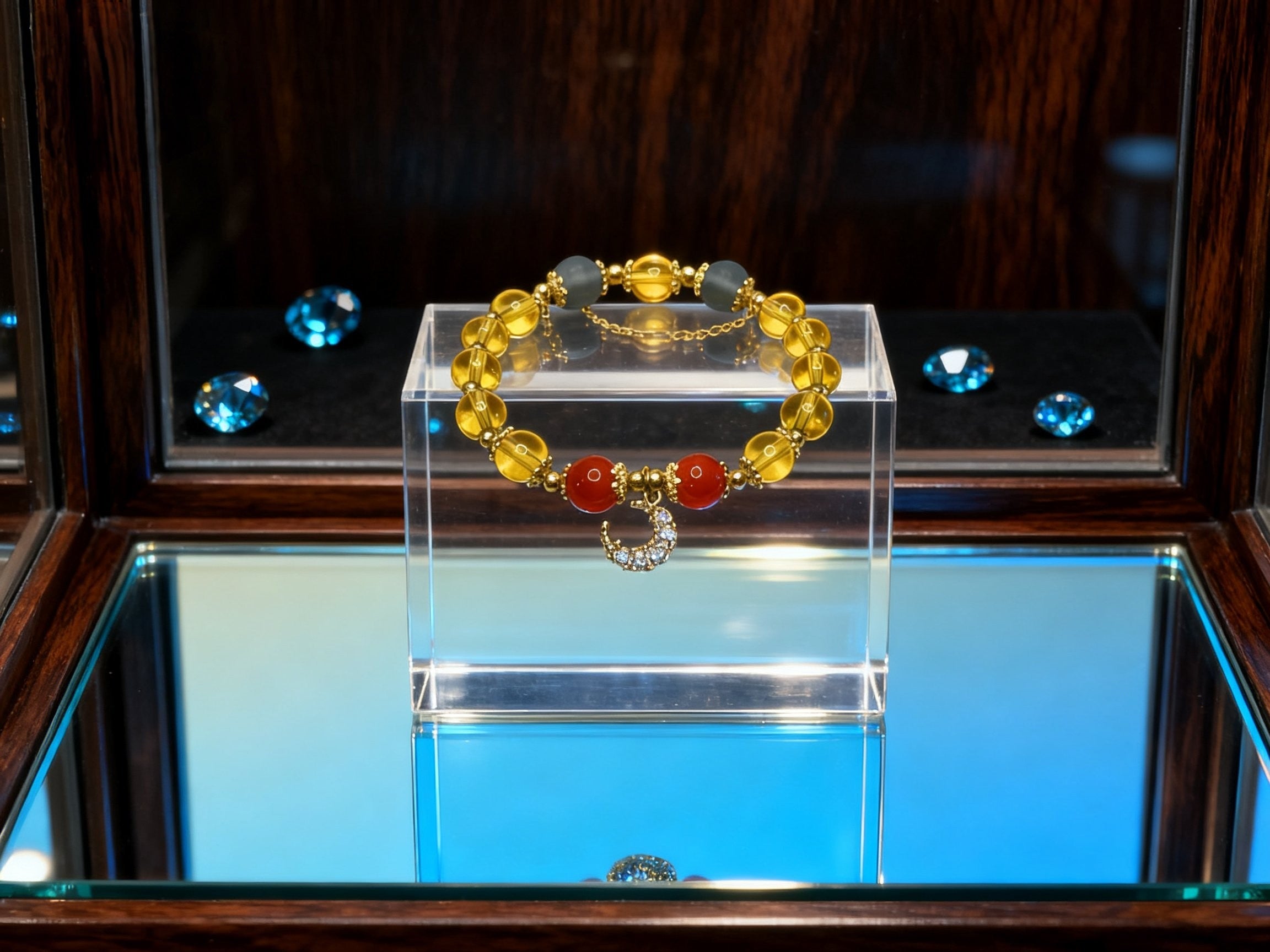 Yellow Citrine Bracelet – Fortune Moon Crystal Jewelry