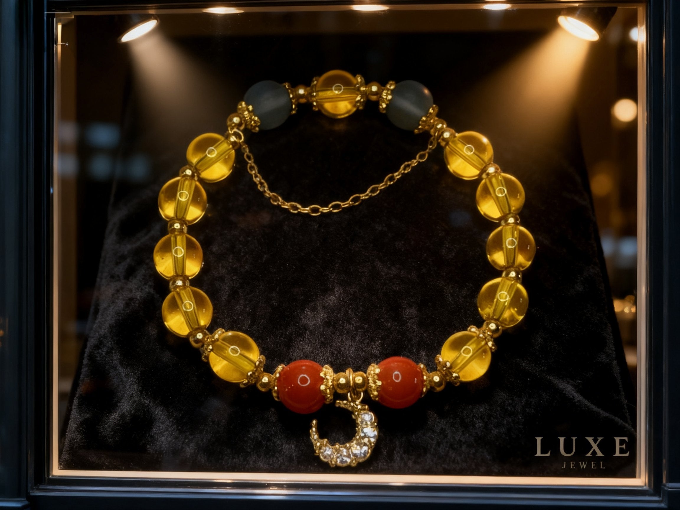Yellow Citrine Bracelet – Fortune Moon Crystal Jewelry